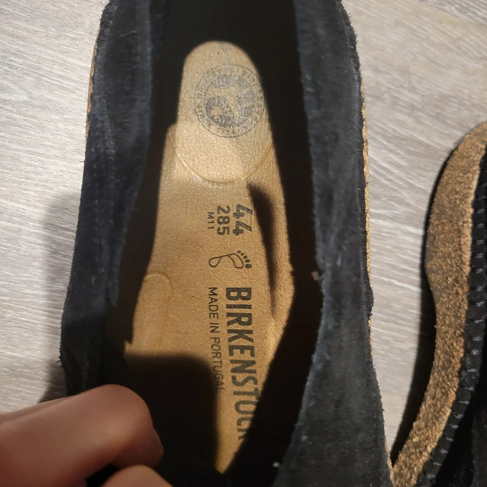Birkenstock Black Gary Suede Leather Men's Shoes 11